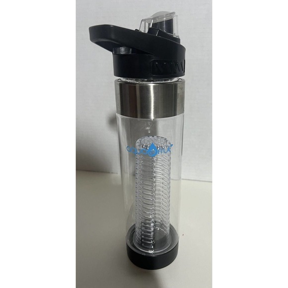 AQUA FRUT Fruit Infuser Water‎ Bottle Clear BPA Free - Picture 1 of 2